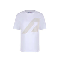 T-shirt in cotone bianco Autry