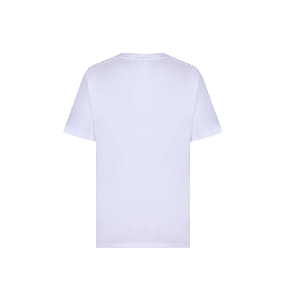 T-shirt in cotone bianco Autry