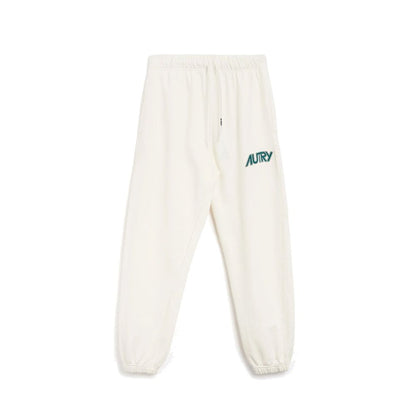 Pantaloni da jogging Autry in cotone bianco (pantaloni da allenamento)