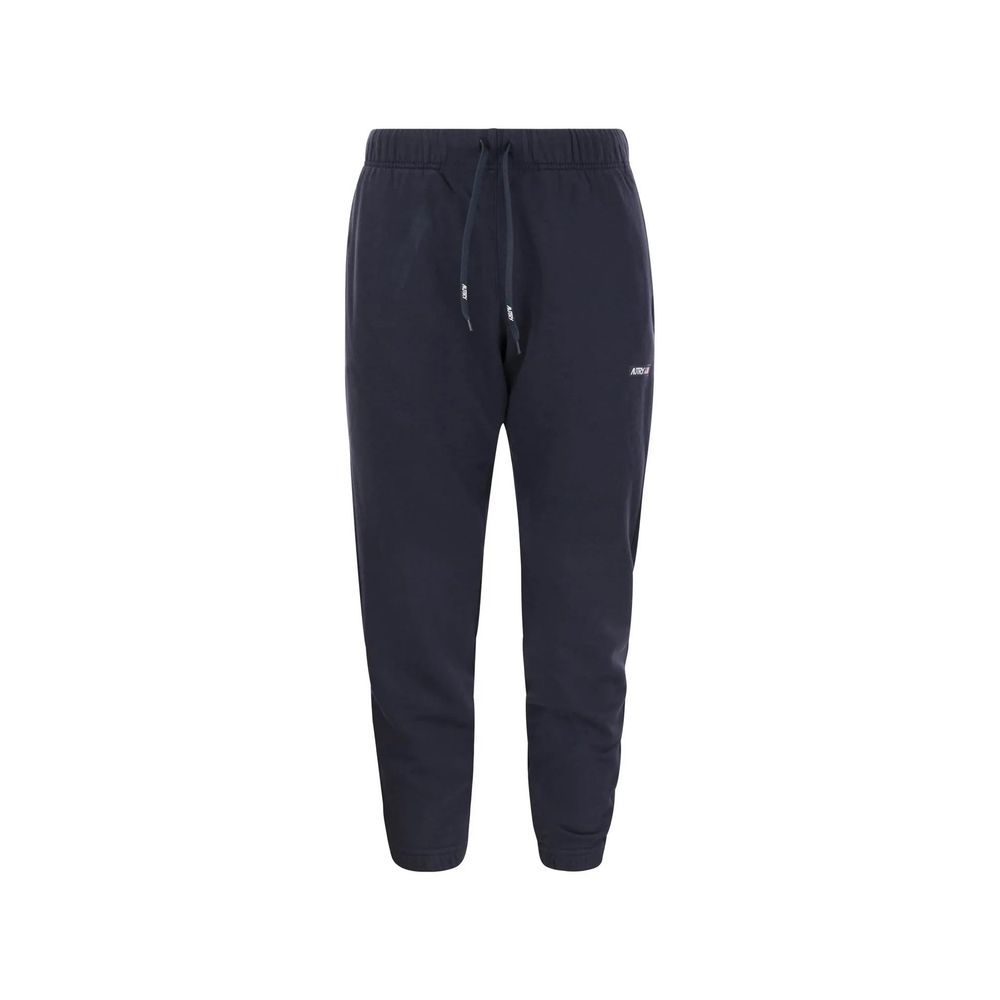 Autry Pantaloni della Tuta Blu in Cotone
