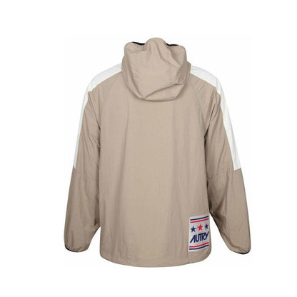 Giacca a Vento Autry Beige in Nylon