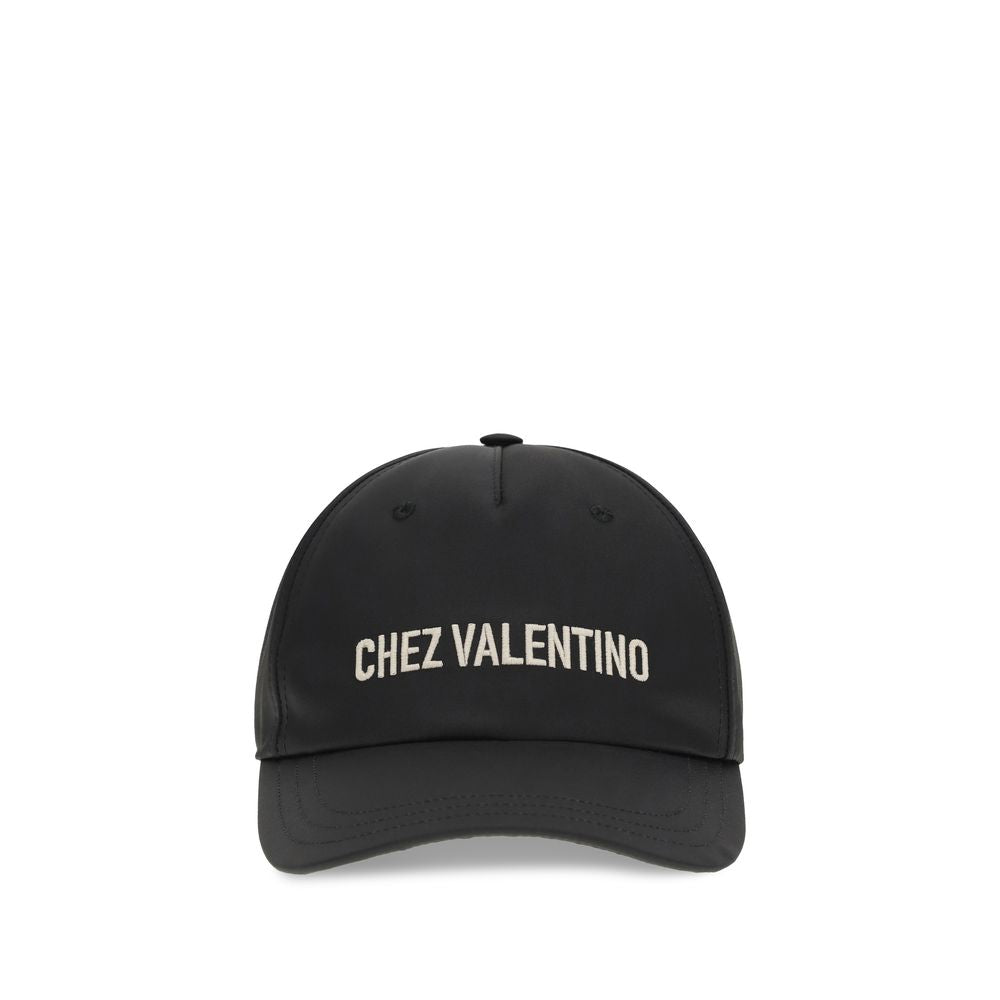 Cappellino da baseball Valentino Garavani in cotone nero