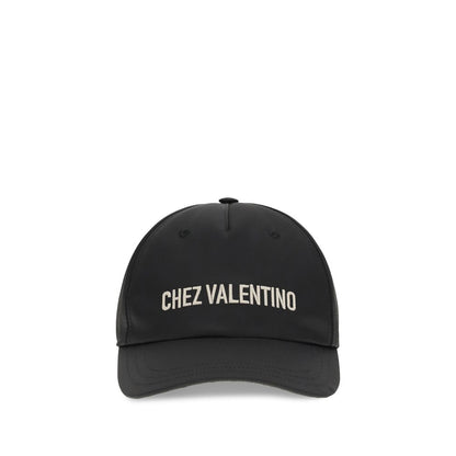 Cappellino da baseball Valentino Garavani in cotone nero