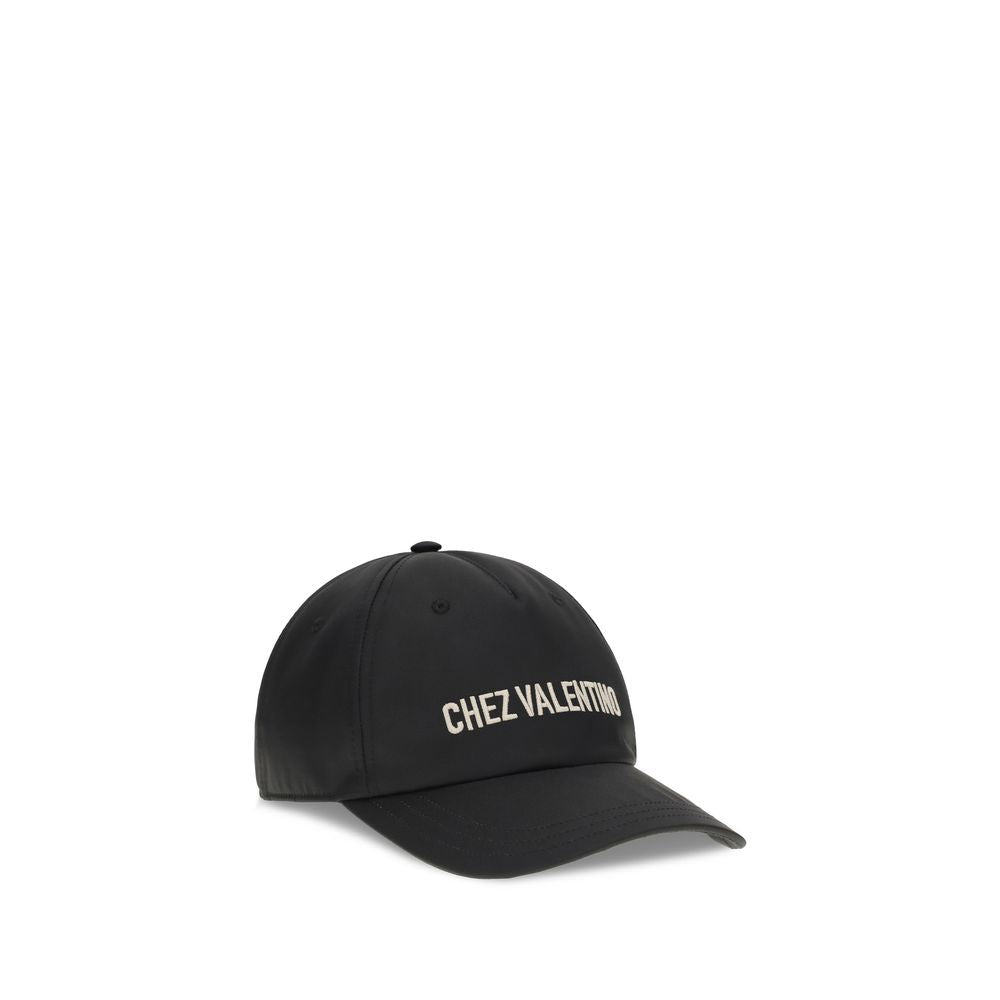 Cappellino da baseball Valentino Garavani in cotone nero