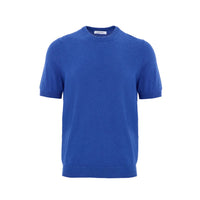 T-shirt Gran Sasso en coton bleu