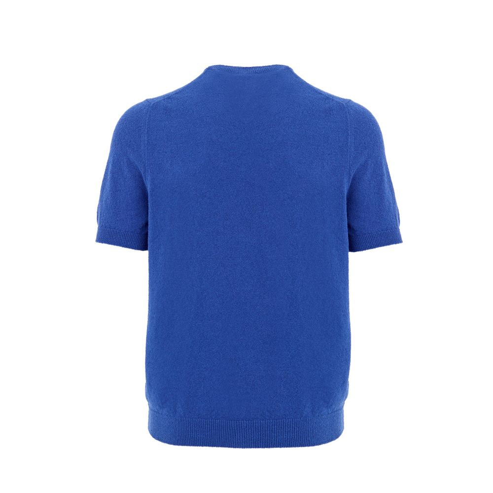 T-shirt Gran Sasso en coton bleu