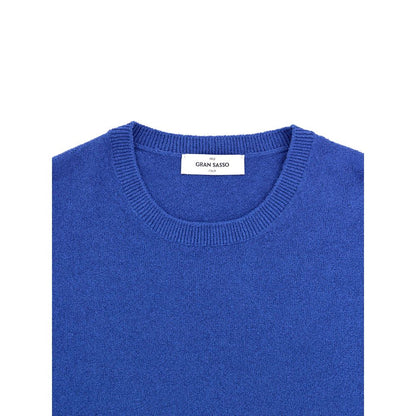 T-shirt Gran Sasso en coton bleu