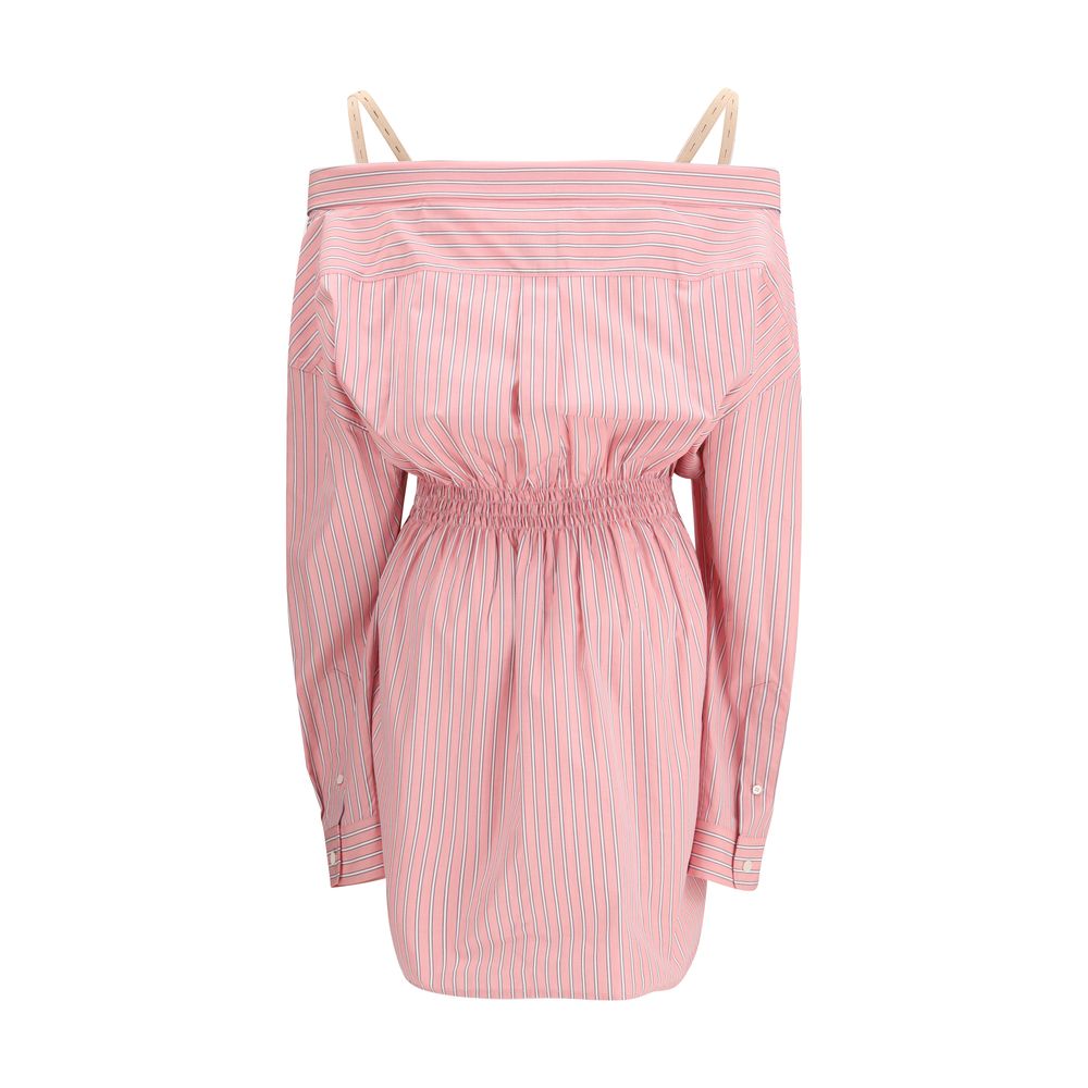 Robe Décontractée en Coton Miu Miu