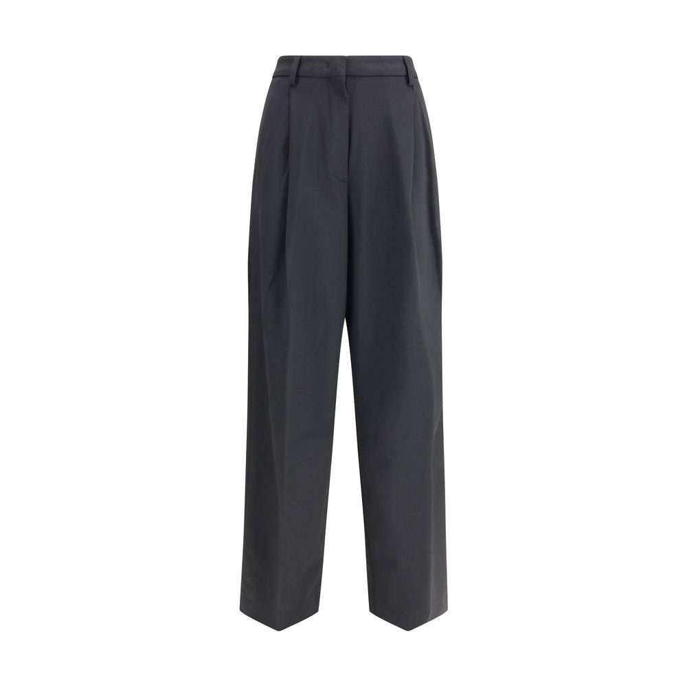 Le tout nouveau pantalon décontracté noir en polyester