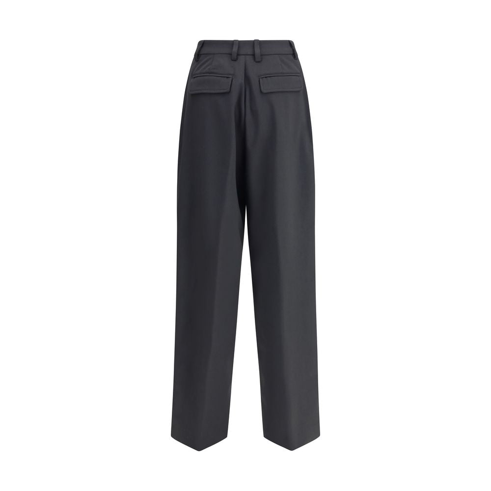 Le tout nouveau pantalon décontracté noir en polyester