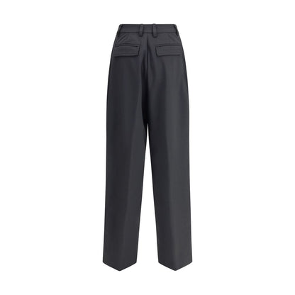 Gli Ultimi Pantaloni Casual Neri in Poliestere
