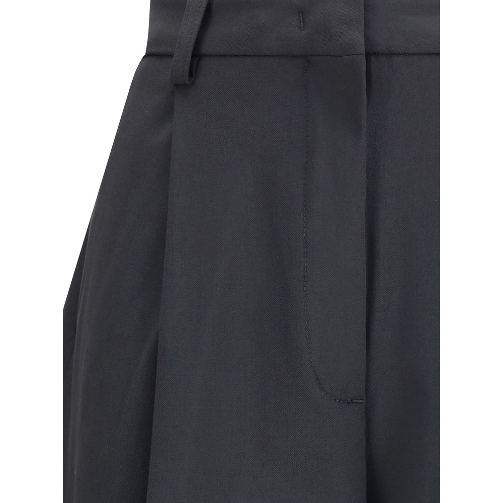 Le tout nouveau pantalon décontracté noir en polyester