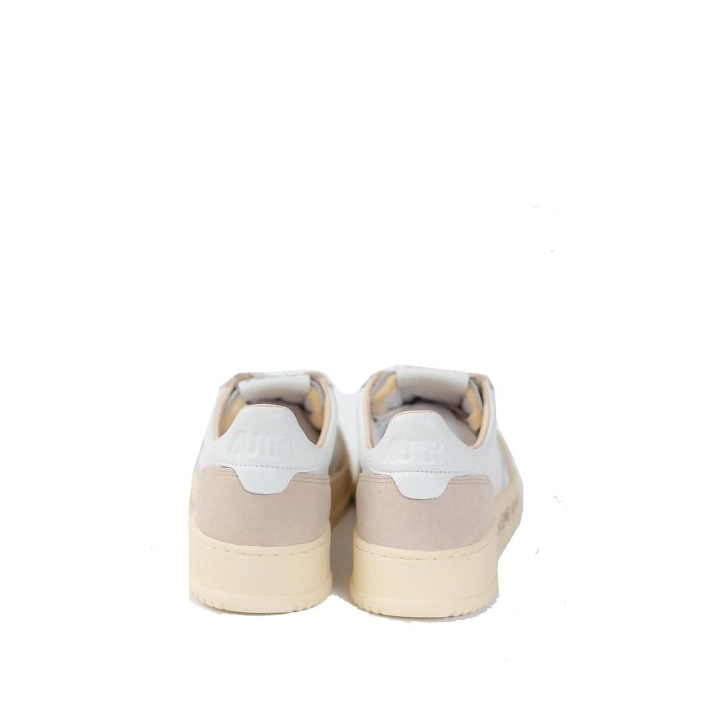 Baskets Autry blanches en cuir de chèvre