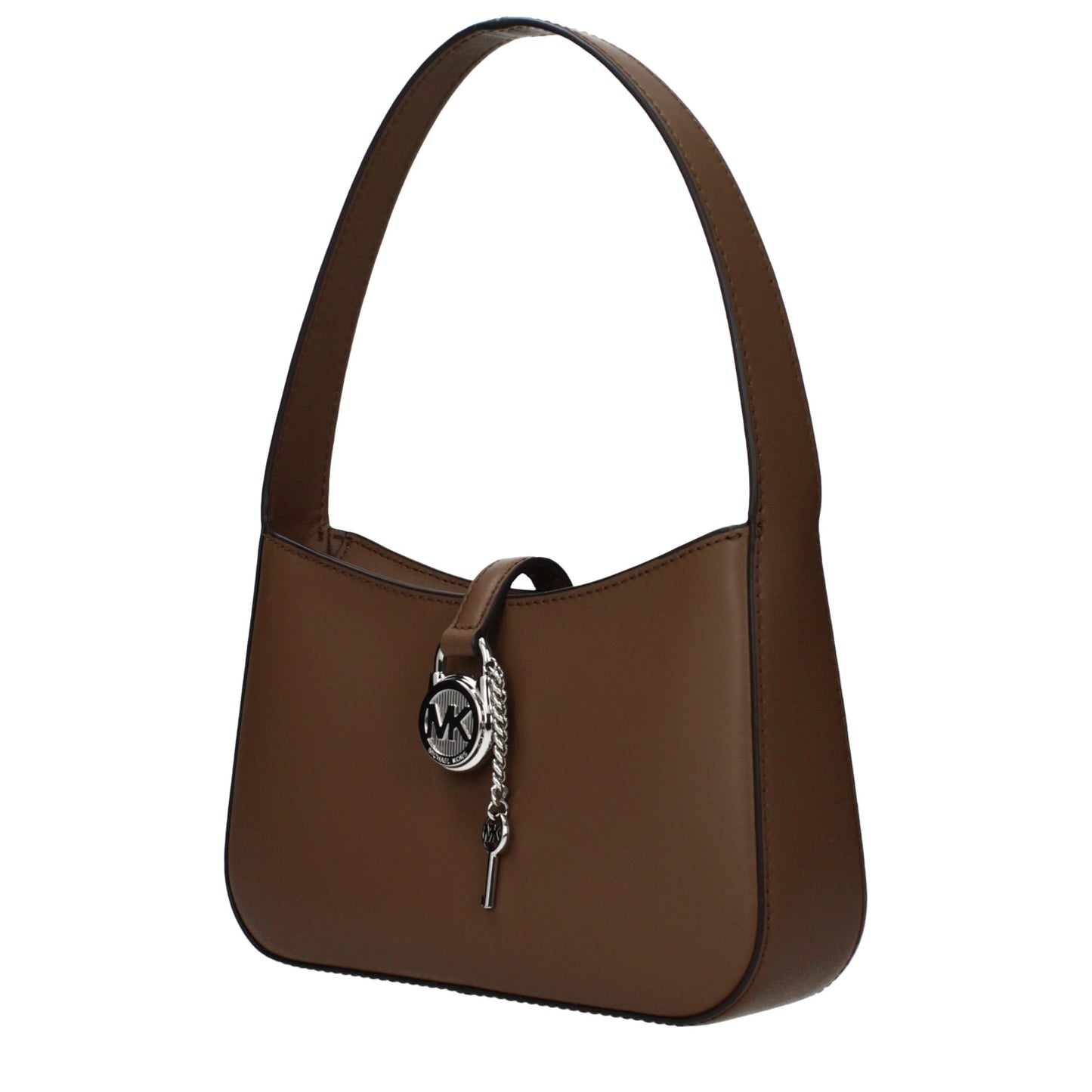 Borsa a mano in pelle marrone Michael Kors