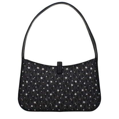 Sac à main Michael Kors en tissu noir