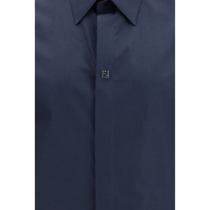 Camicia Fendi in cotone blu