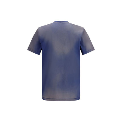 T-shirt Moschino in cotone blu