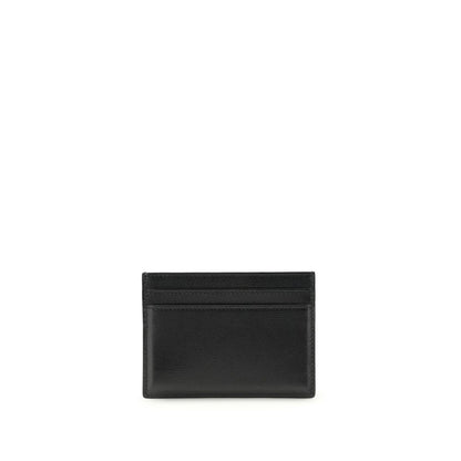 Portefeuille Bos Taurus en cuir de veau noir Saint Laurent