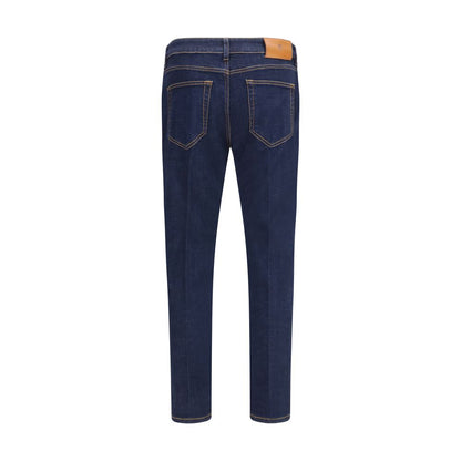 Jean en denim de coton bleu PT Torino