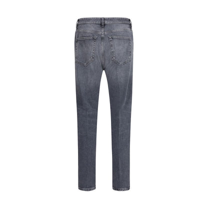 Jeans in denim di cotone grigio PT Torino