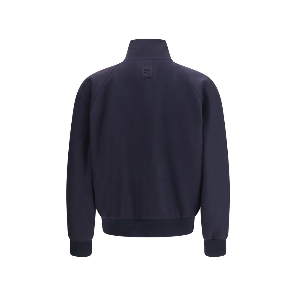 Bomber Fendi in cashmere blu