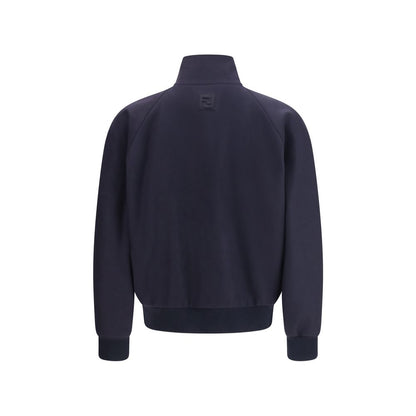 Bomber Fendi in cashmere blu