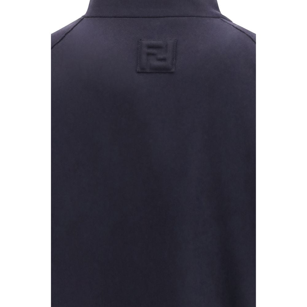 Bomber Fendi in cashmere blu