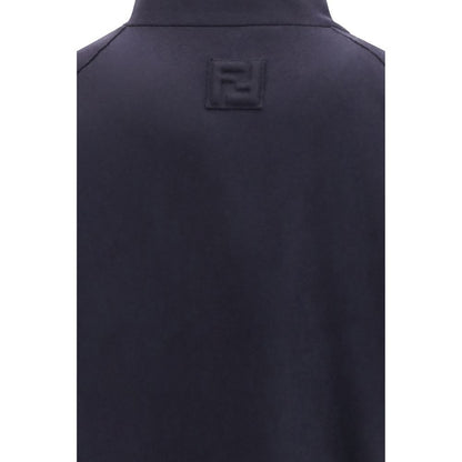 Bomber Fendi in cashmere blu