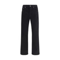 Golden Goose Jeans Slim Fit in Cotone Nero
