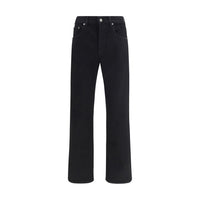 Golden Goose Jeans Slim Fit in Cotone Nero