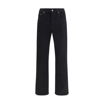 Golden Goose Jeans Slim Fit in Cotone Nero