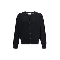 Gilet Ami Paris en laine mérinos noire