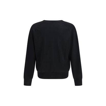 Gilet Ami Paris en laine mérinos noire