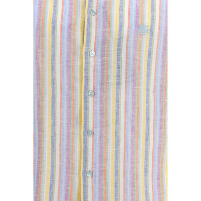 Camicia in lino fantasia Etro