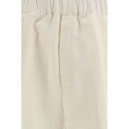 Pantaloni Casual Laneus Beige in Viscosa