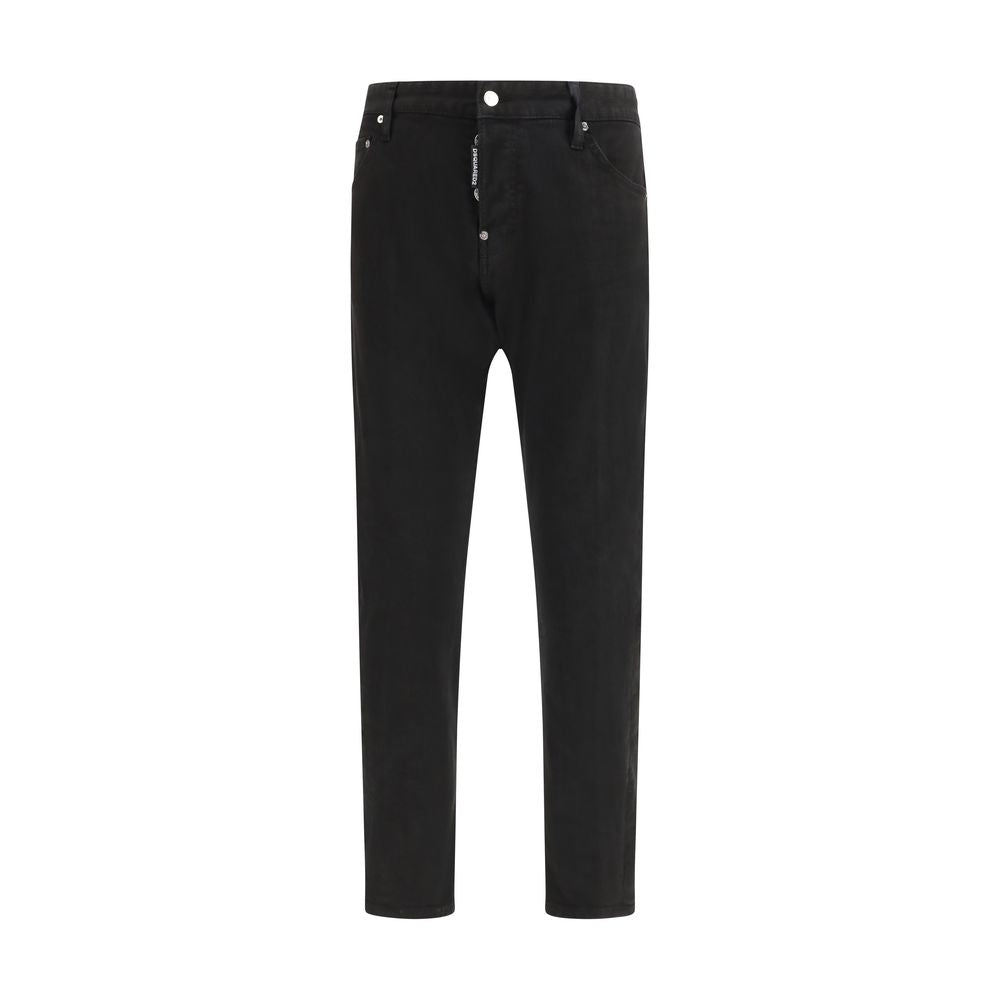 Jeans slim fit in cotone nero Dsquared²