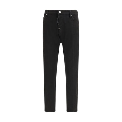 Jeans slim fit in cotone nero Dsquared²
