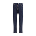 Dsquared² Jeans in Denim di Cotone Blu