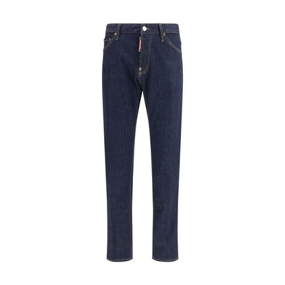 Dsquared² Jeans in Denim di Cotone Blu