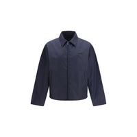 Blouson Prada en nylon bleu