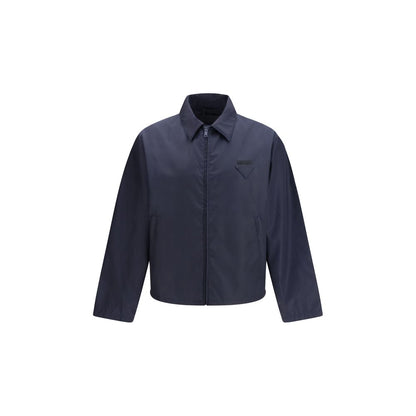 Blouson Prada en nylon bleu