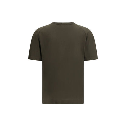 T-Shirt in Cotone Cruna