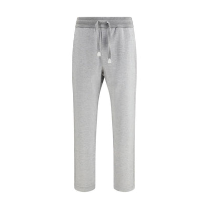Brioni Gray Cotton Joggers (Workout Pants)