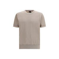 T-shirt Brioni in cotone beige