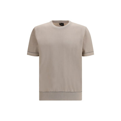 T-shirt Brioni in cotone beige