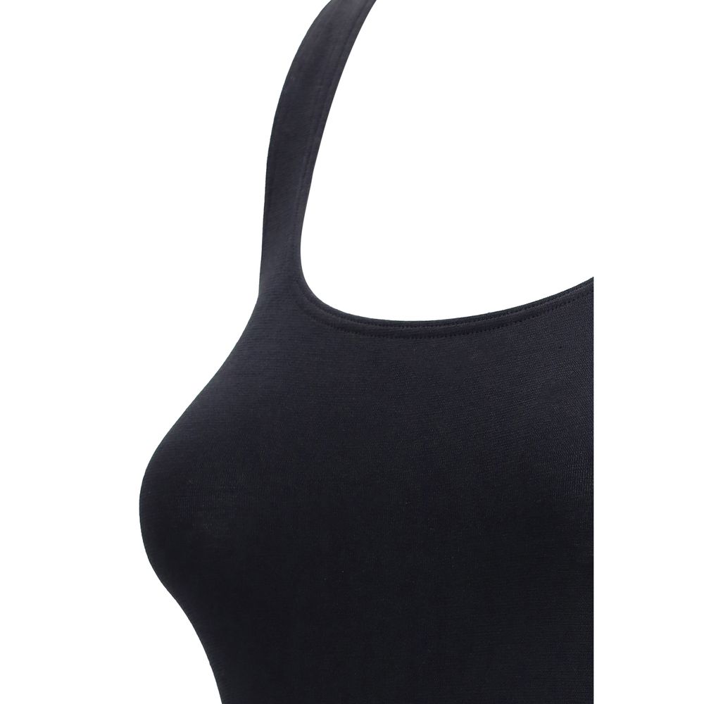 Wolford Body Nero in Cotone