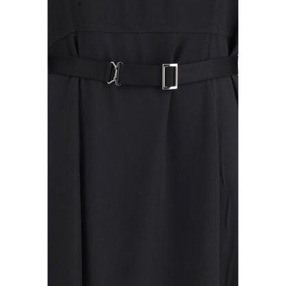 Robe décontractée Prada en acétate noir