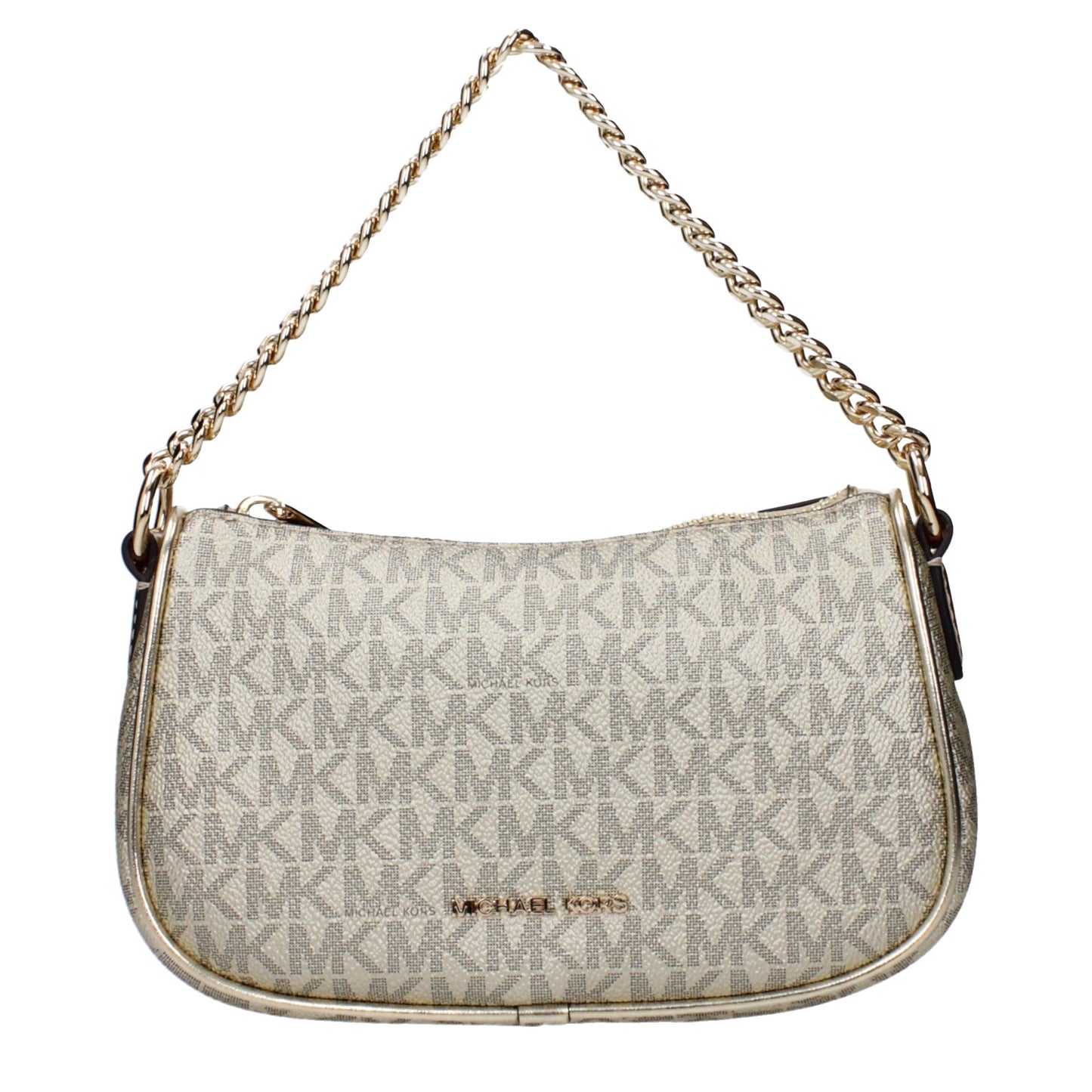 Borsa Michael Kors in tessuto dorato