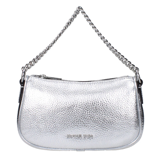 Borsa Michael Kors in pelle grigia