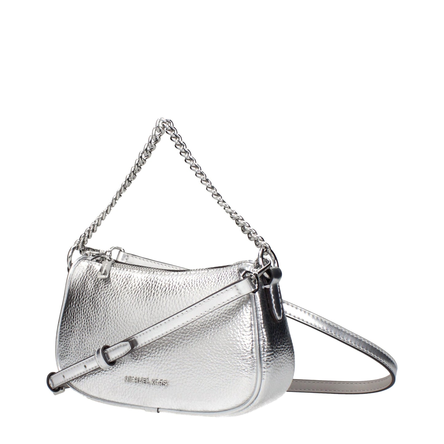 Borsa Michael Kors in pelle grigia